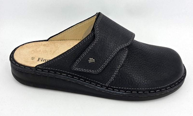 Finn Comfort Pantolette Amalfi navy Herren - Winzer Gesunde Schuhe