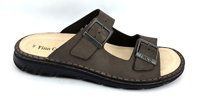 Finn Comfort Pantolette Caymann - S Herren Elefante - Winzer Gesunde Schuhe