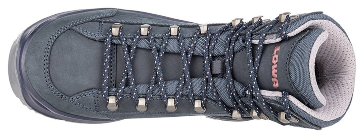 Lowa Renegade EvoGTX Mid Ws stahlblau/altrosa Damen - Winzer Gesunde Schuhe