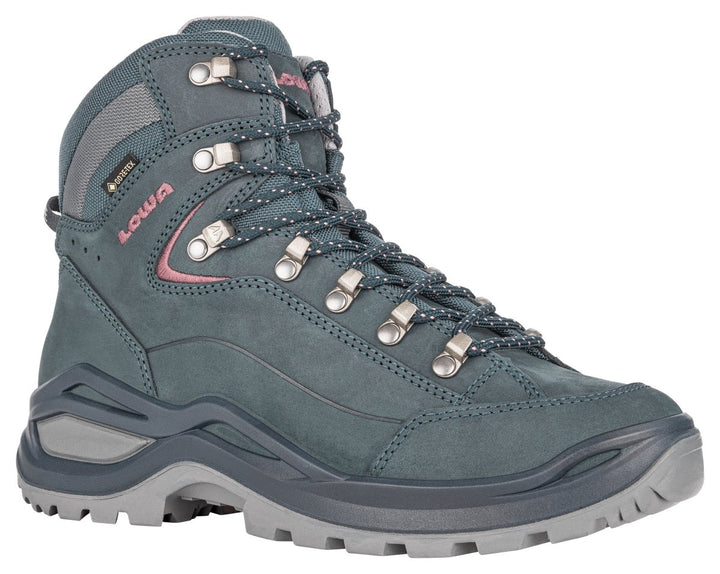 Lowa Renegade EvoGTX Mid Ws stahlblau/altrosa Damen - Winzer Gesunde Schuhe