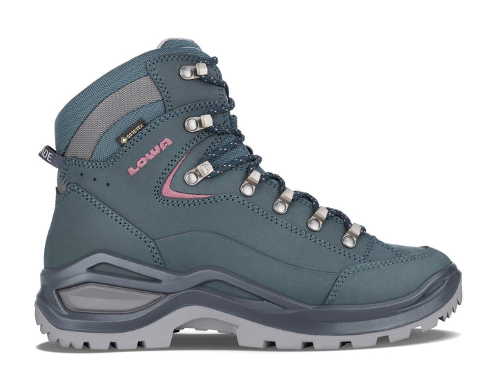 Lowa Renegade EvoGTX Mid Ws stahlblau/altrosa Damen - Winzer Gesunde Schuhe
