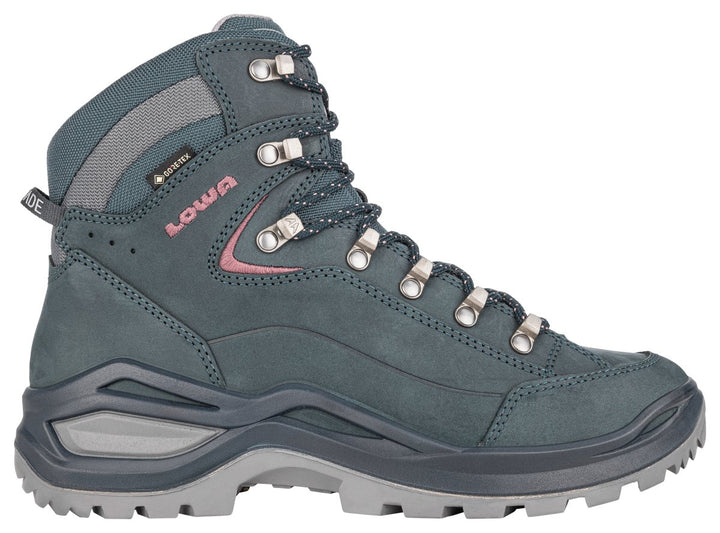 Lowa Renegade EvoGTX Mid Ws stahlblau/altrosa Damen - Winzer Gesunde Schuhe