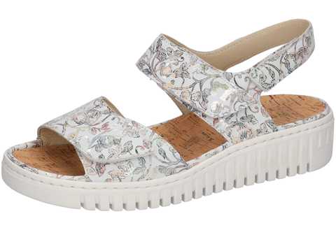 Waldläufer Sandalette K - Valerie weiß Damen - Winzer Gesunde Schuhe