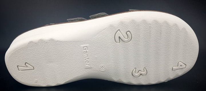 Ganter Sandalette Hera lightgrey - Winzer Gesunde Schuhe