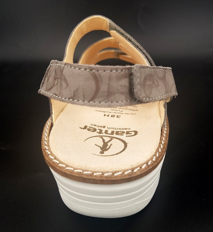 Ganter Sandalette Hera lightgrey - Winzer Gesunde Schuhe