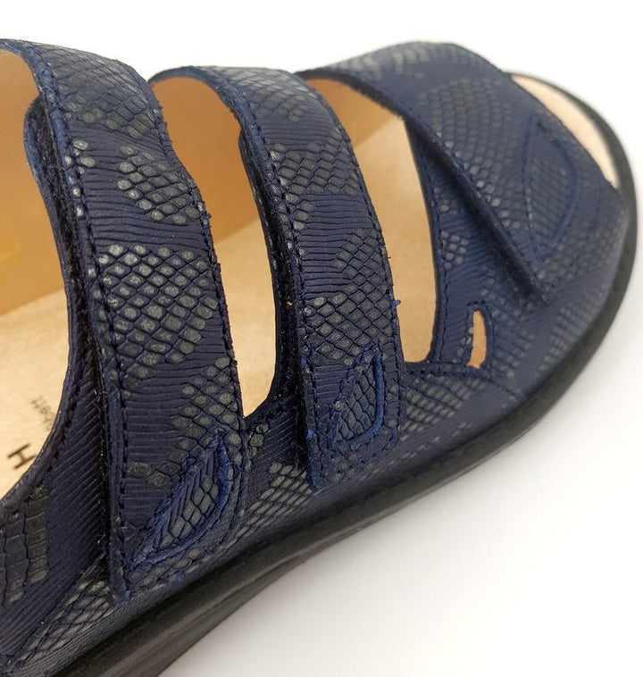 Ganter Sandalette Hera navy - Winzer Gesunde Schuhe