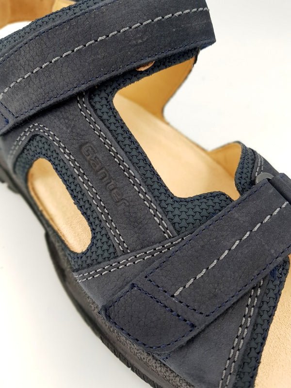 Ganter Sandalette Herren Giovanni navy - Winzer Gesunde Schuhe