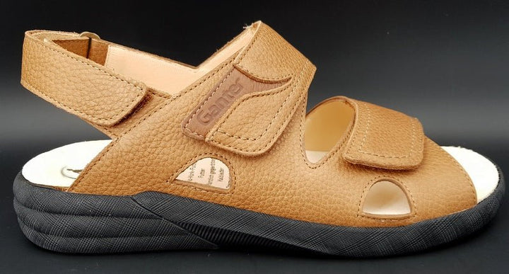 Ganter Sandalette Herren Harry nougat - Winzer Gesunde Schuhe