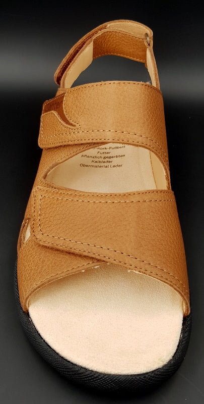 Ganter Sandalette Herren Harry nougat - Winzer Gesunde Schuhe