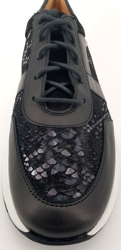 Ganter Schnürschuh Giselle schwarz - Winzer Gesunde Schuhe