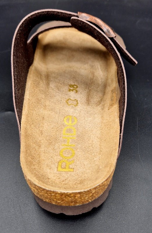 Rohde Pantolette Damen Mocca - Winzer Gesunde Schuhe