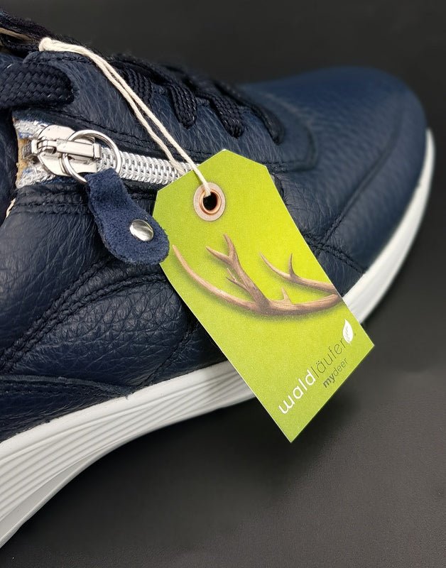 Waldläufer Halbschuh Kalea notte HIRSCH - Winzer Gesunde Schuhe