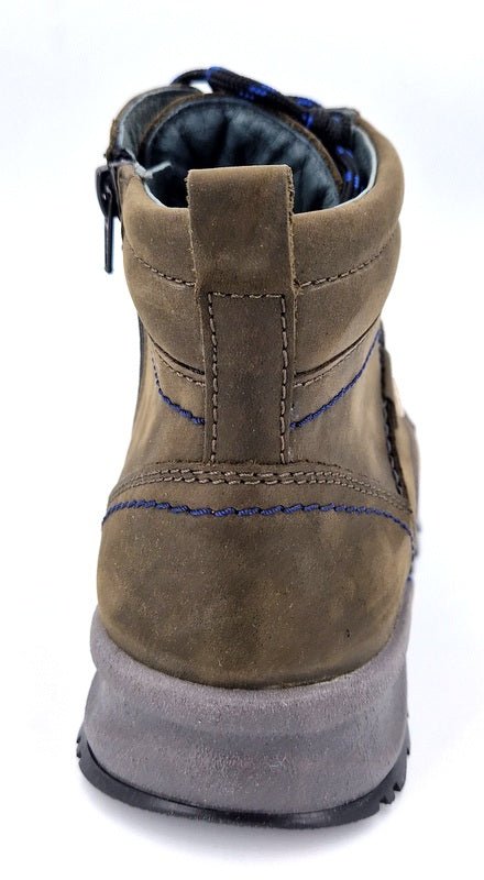 Waldläufer Helle braun Herren Stiefel - Winzer Gesunde Schuhe