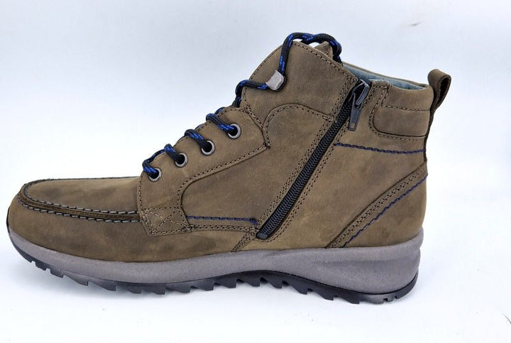 Waldläufer Helle braun Herren Stiefel - Winzer Gesunde Schuhe