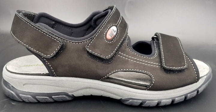 Waldläufer Sandalette Harald schwarz - Winzer Gesunde Schuhe