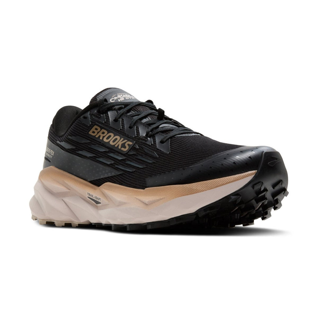 Brooks Cascadia 19 GTX Herren Black TRAIL - Winzer Gesunde Schuhe