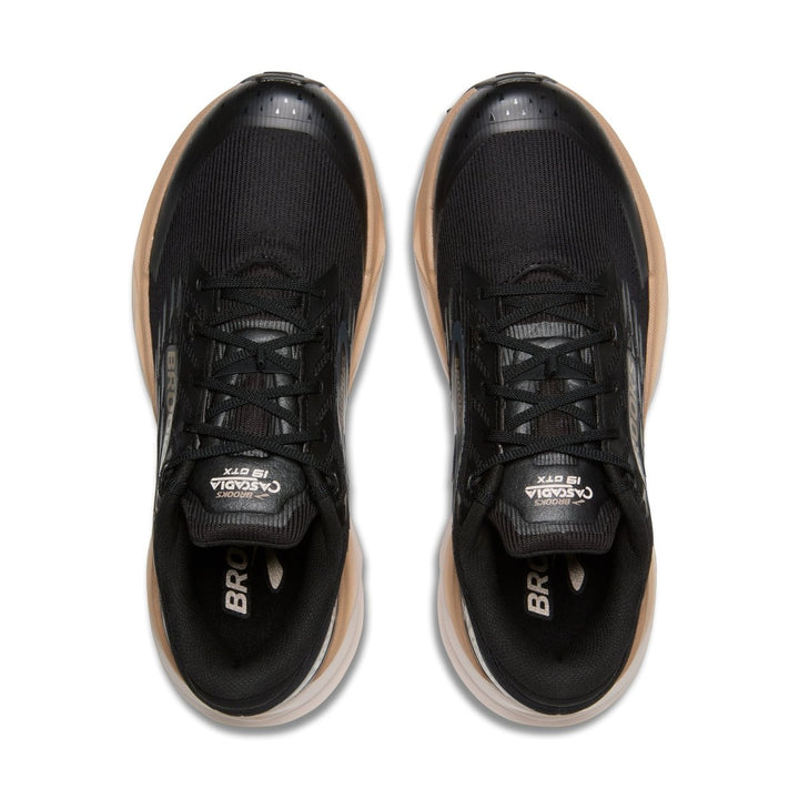 Brooks Cascadia 19 GTX Herren Black TRAIL - Winzer Gesunde Schuhe