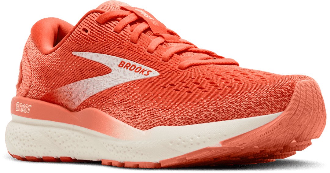 Brooks Ghost 16 Coral Damen - Winzer Gesunde Schuhe