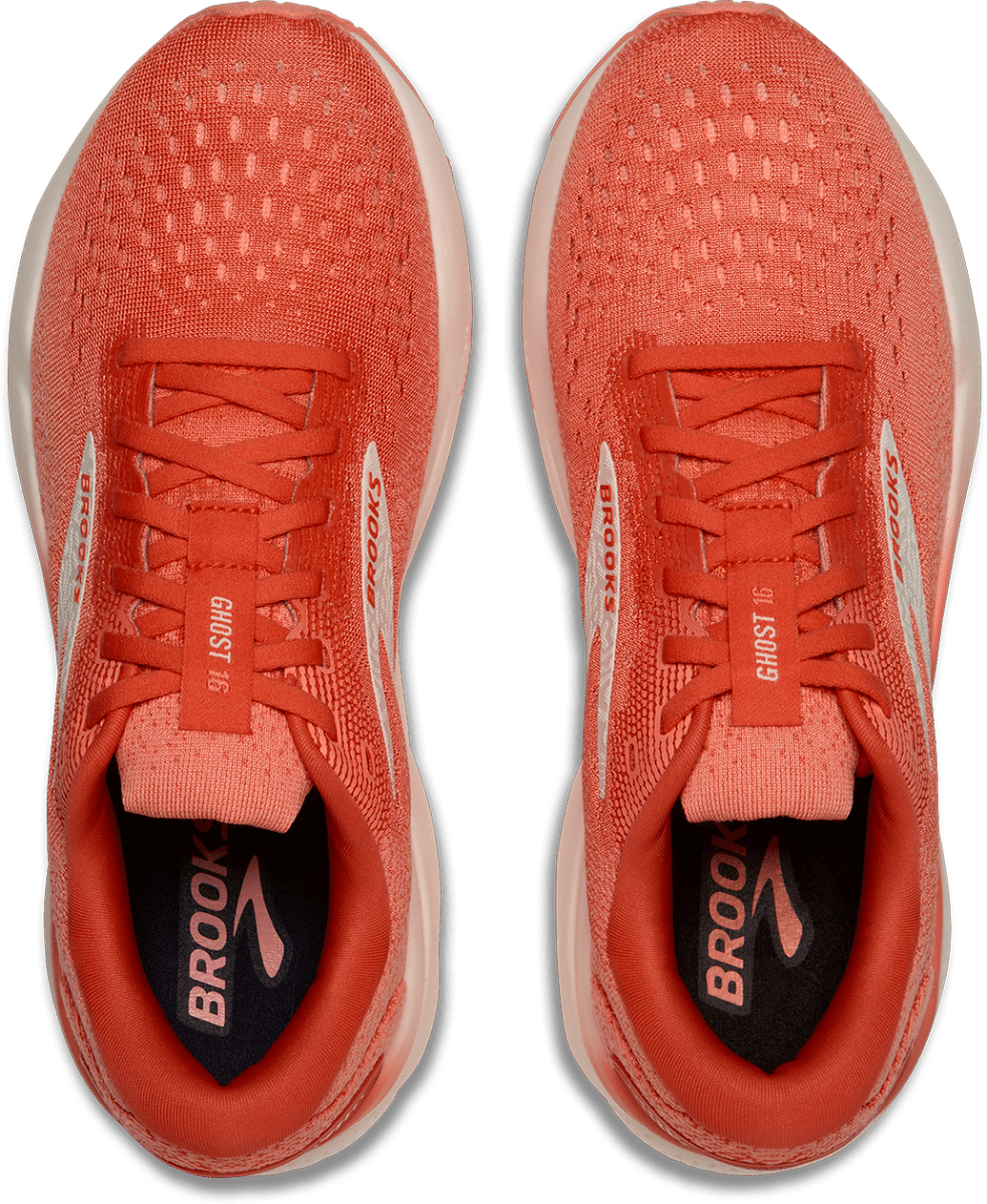Brooks Ghost 16 Coral Damen - Winzer Gesunde Schuhe