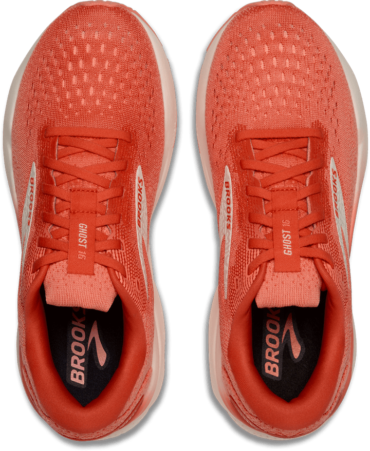 Brooks Ghost 16 Coral Damen - Winzer Gesunde Schuhe