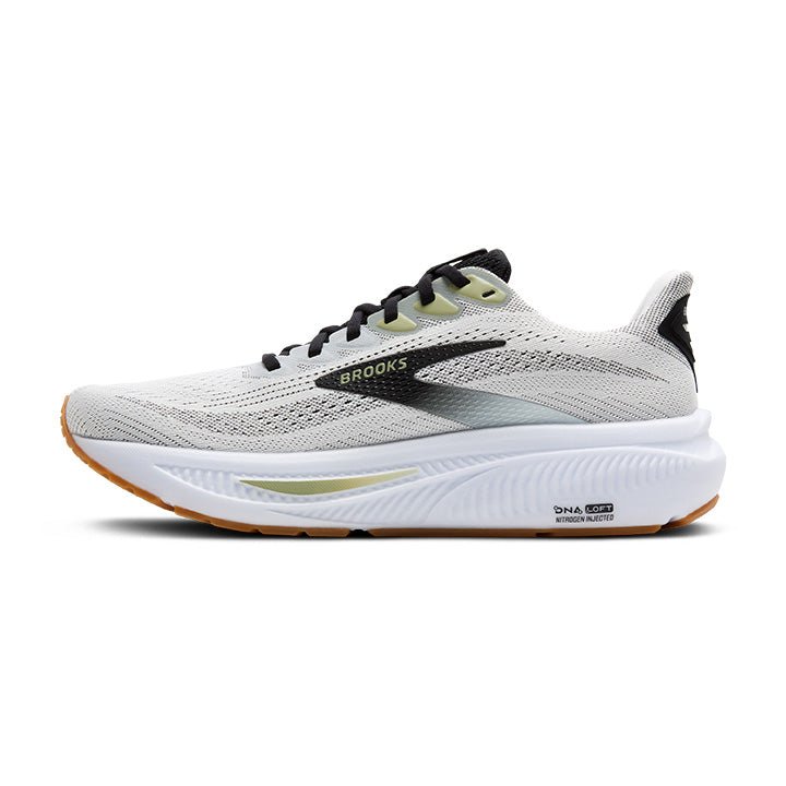 Brooks Ghost 17 Herren White/black/Tea - Winzer Gesunde Schuhe