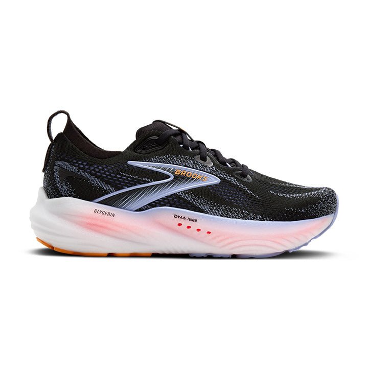 Brooks Glycerin 22 Damen Black/Blue Heron Run&Walk - Winzer Gesunde Schuhe