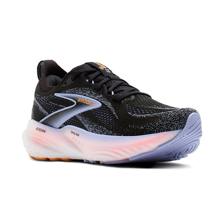 Brooks Glycerin 22 Damen Black/Blue Heron Run&Walk - Winzer Gesunde Schuhe