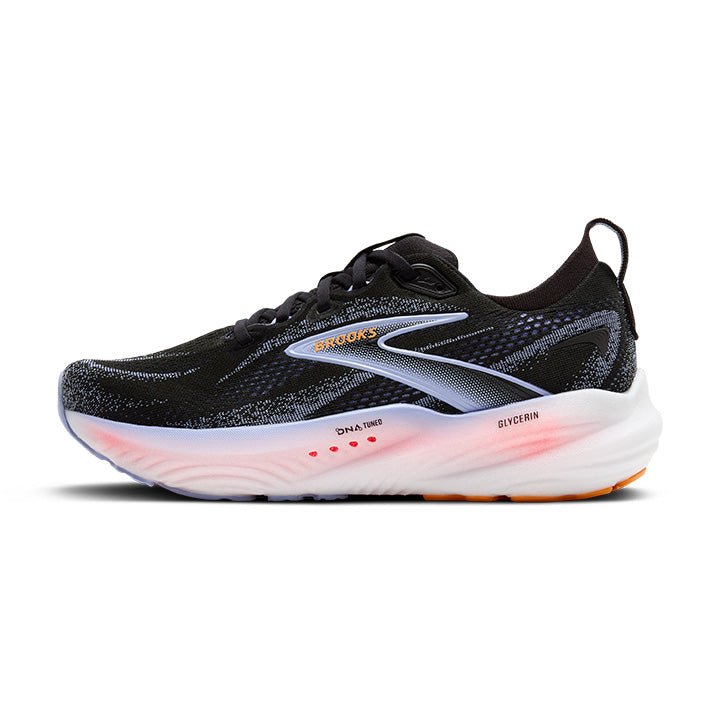 Brooks Glycerin 22 Damen Black/Blue Heron Run&Walk - Winzer Gesunde Schuhe