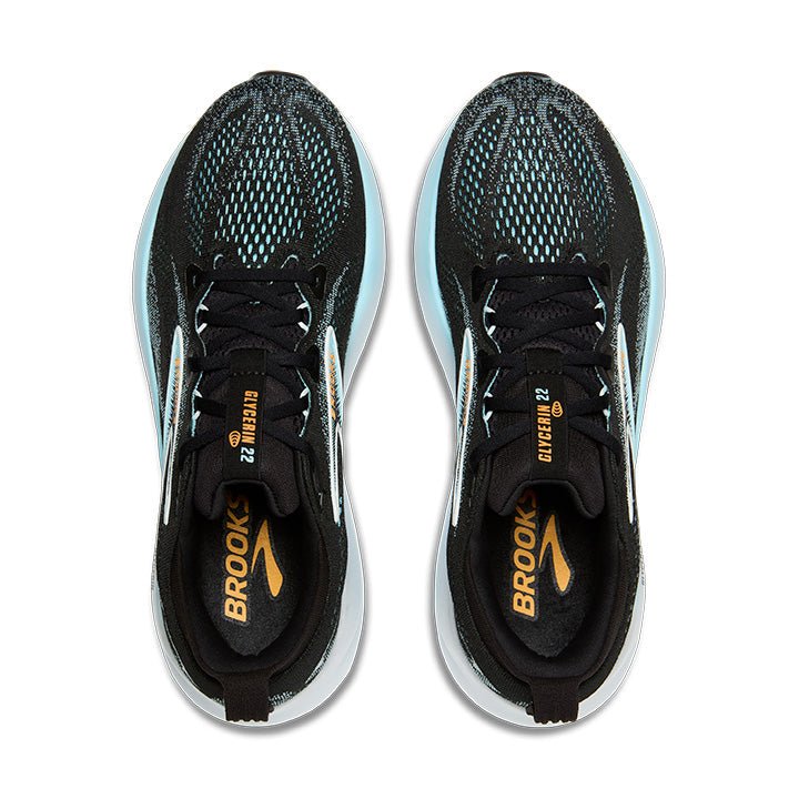 Brooks Glycerin 22 Herren Black/atomizer Run&Walk - Winzer Gesunde Schuhe