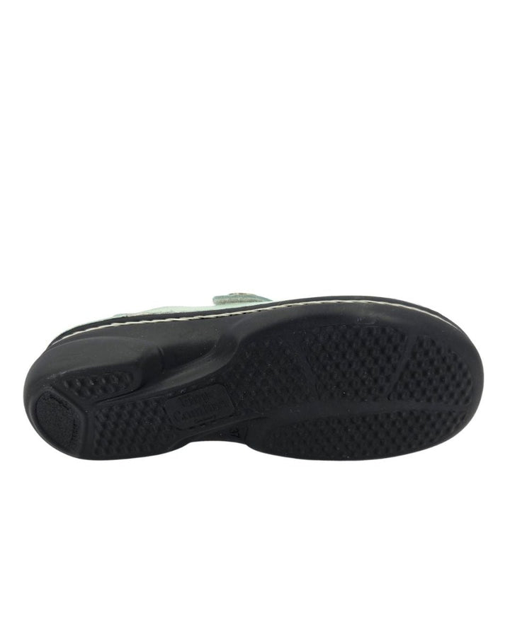 FinnComfort Pantolette Zeno Stretch mint Damen - Winzer Gesunde Schuhe