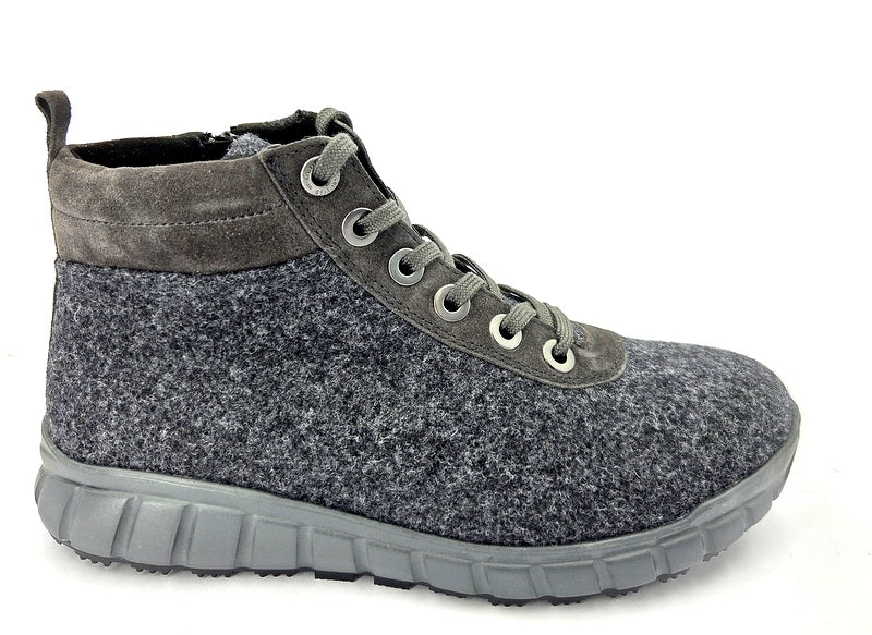 Ganter Stiefelette Merino Aktiv Damen antrazit - Winzer Gesunde Schuhe
