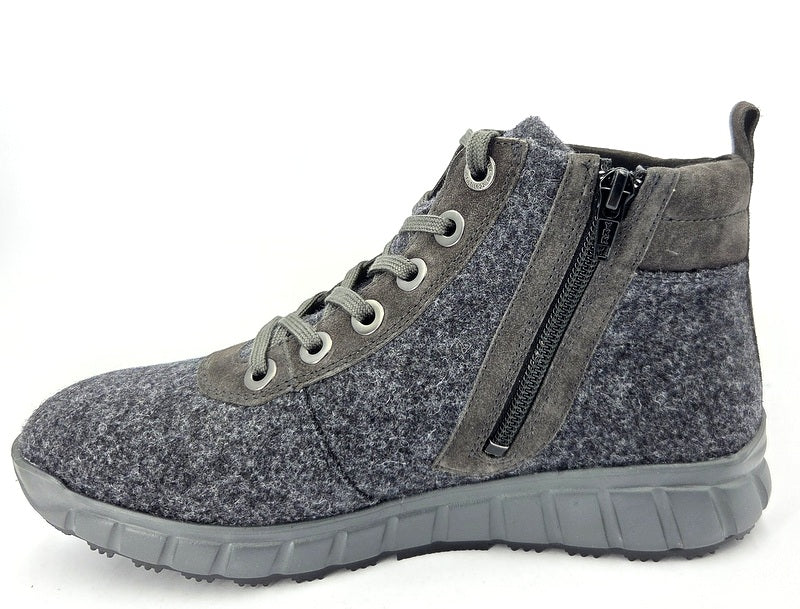Ganter Stiefelette Merino Aktiv Damen antrazit - Winzer Gesunde Schuhe