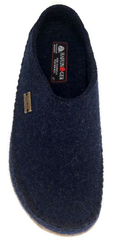 Haflinger Hausschuhe Blizzard Credo kapitän - Winzer Gesunde Schuhe