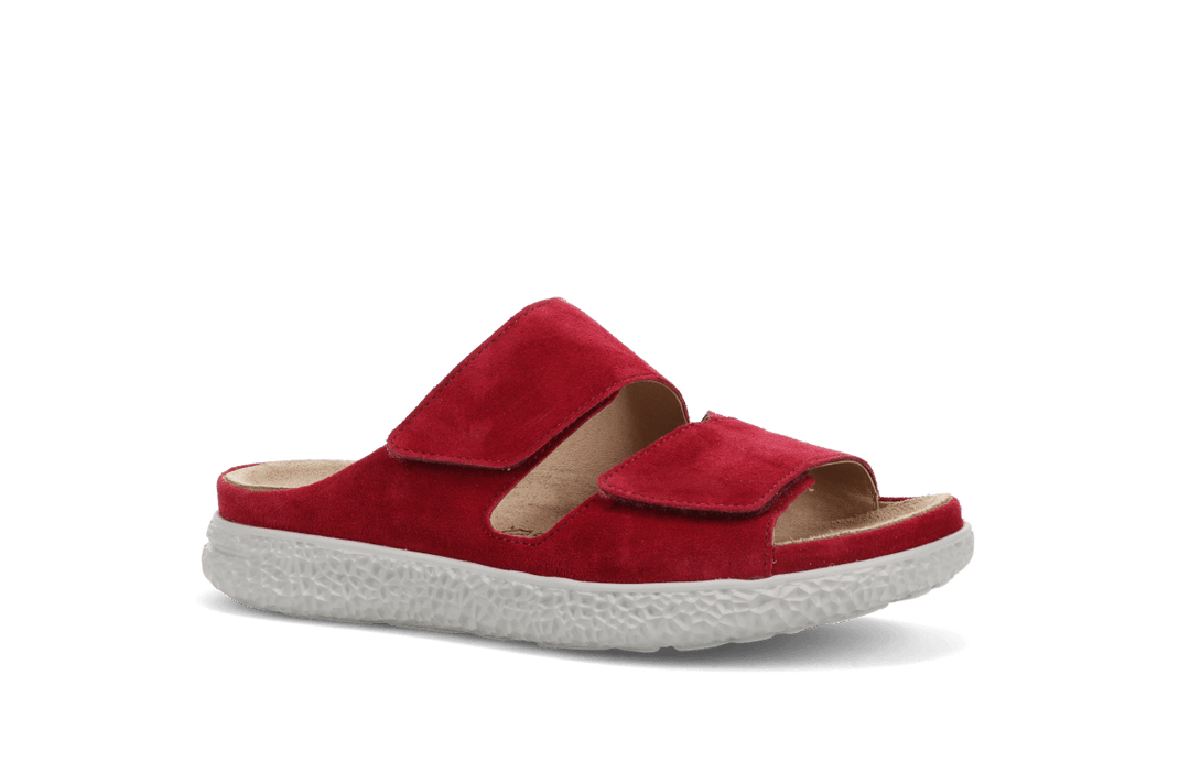 Hartjes Pantolette Groove Kardinalrot Damen - Winzer Gesunde Schuhe