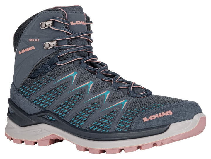 Lowa Innox PRO GTX MID Ws stahlblau rose - Winzer Gesunde Schuhe