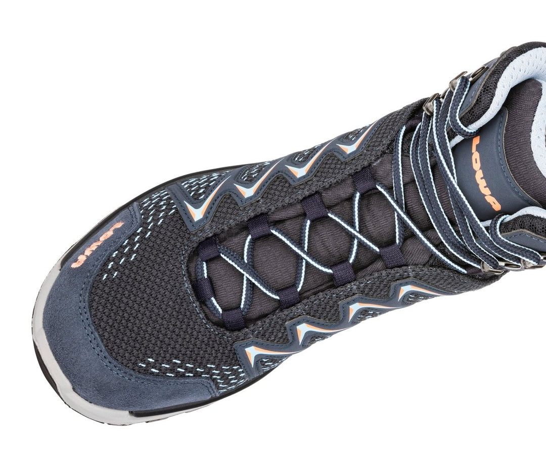 Lowa Innox PRO GTX MID Ws stahlblau/lachs Damen - Winzer Gesunde Schuhe