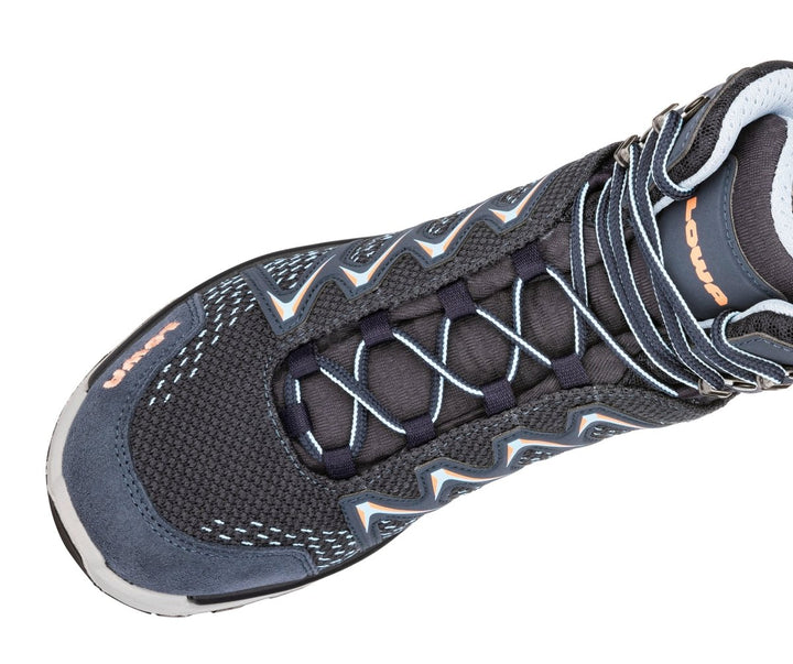 Lowa Innox PRO GTX MID Ws stahlblau/lachs Damen - Winzer Gesunde Schuhe