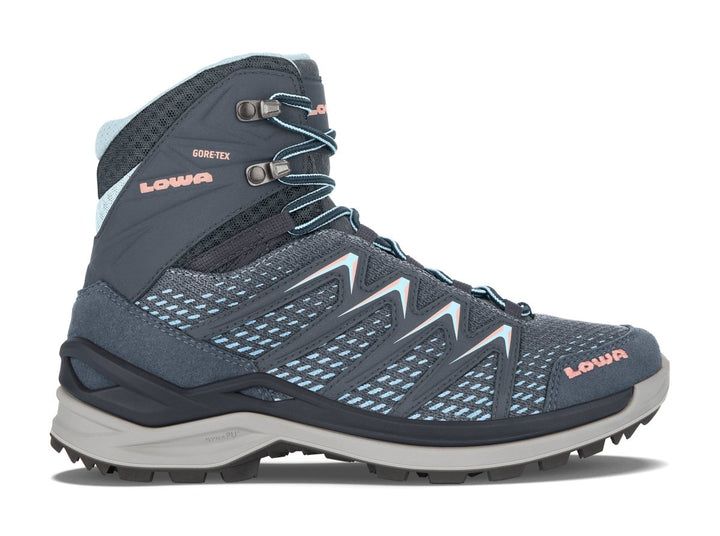 Lowa Innox PRO GTX MID Ws stahlblau/lachs Damen - Winzer Gesunde Schuhe