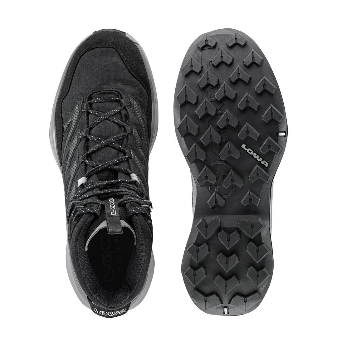 Lowa Maddox Pro GTX Mid schwarz/grau Herren - Winzer Gesunde Schuhe