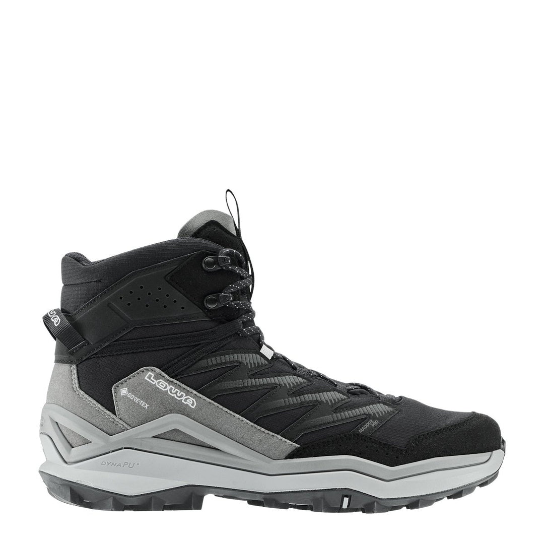 Lowa Maddox Pro GTX Mid schwarz/grau Herren - Winzer Gesunde Schuhe