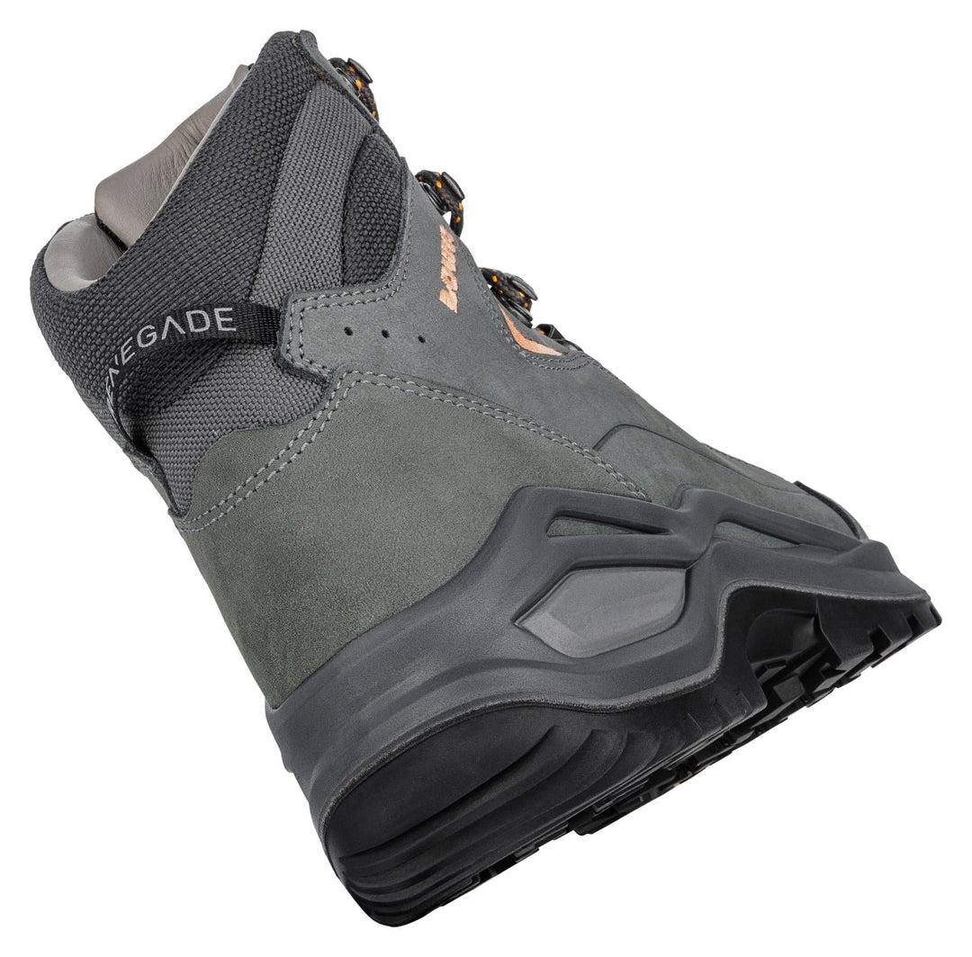 Lowa Renegade Evo LL Mid Ws graphit/aprikose - Winzer Gesunde Schuhe