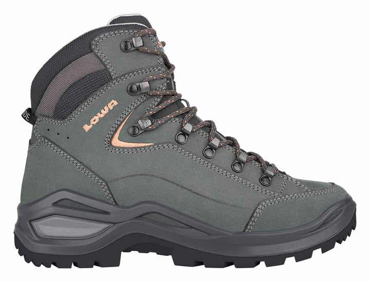 Lowa Renegade Evo LL Mid Ws graphit/aprikose - Winzer Gesunde Schuhe