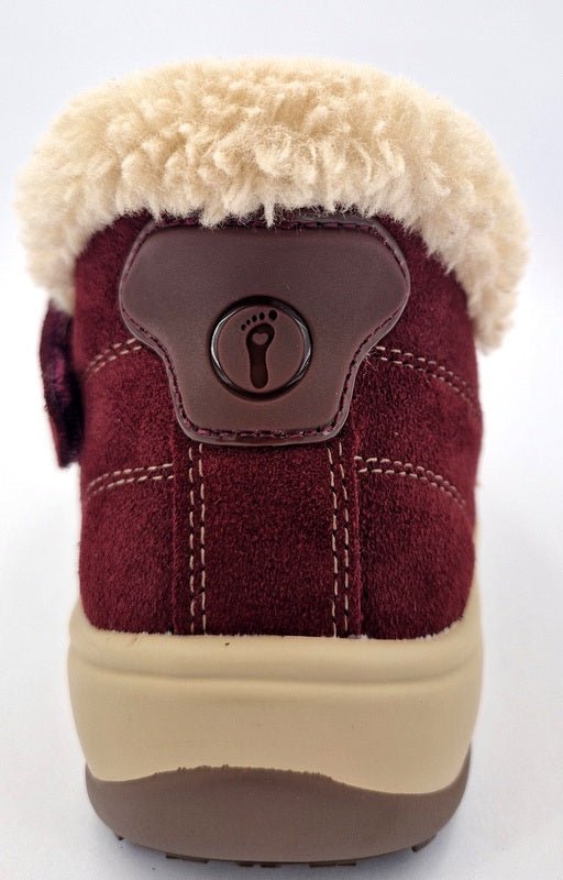 Orthofeet Lorin Handsfree Hausschuhe cherry - Winzer Gesunde Schuhe