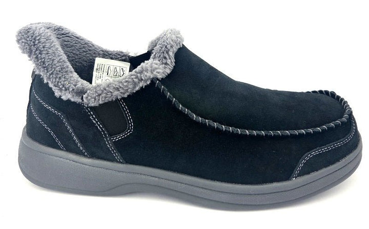 Orthofeet Vito black Hausschuhe Herren - Hands - free - Winzer Gesunde Schuhe