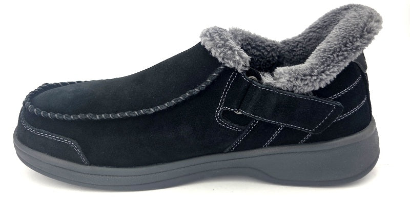 Orthofeet Vito black Hausschuhe Herren - Hands - free - Winzer Gesunde Schuhe