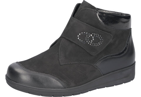 Waldläufer Stiefelette Mimi schwarz - Winzer Gesunde Schuhe