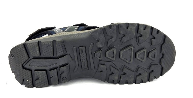Waldläufer Sandalette H - Taro deepblue notte basal Herren - Winzer Gesunde Schuhe