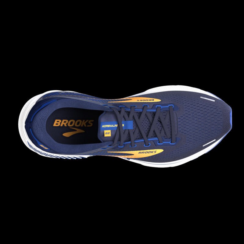 Brooks Adrenaline GTS 22 Peacoat/Orange/white - Winzer Gesunde Schuhe