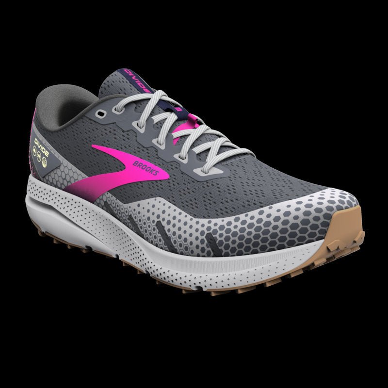 Brooks Divide 3 woman Ebony/Grey/Pink - Winzer Gesunde Schuhe