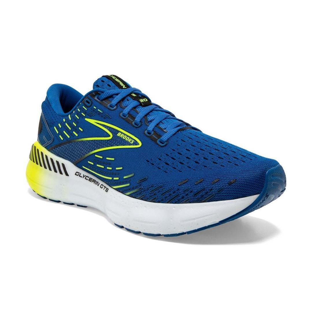 Brooks Glycerin GTS 20 Blue/Nightlife/white - Winzer Gesunde Schuhe